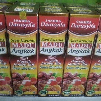 MADU SARI KURMA ANGKAK DARUSYIFA 470 GRAM UNTUK DBD TIPES TROMBOSIT