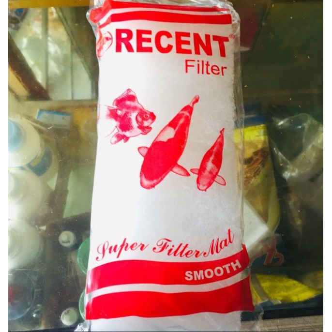 Kapas Filter Aquarium RECENT isi 3 lapis