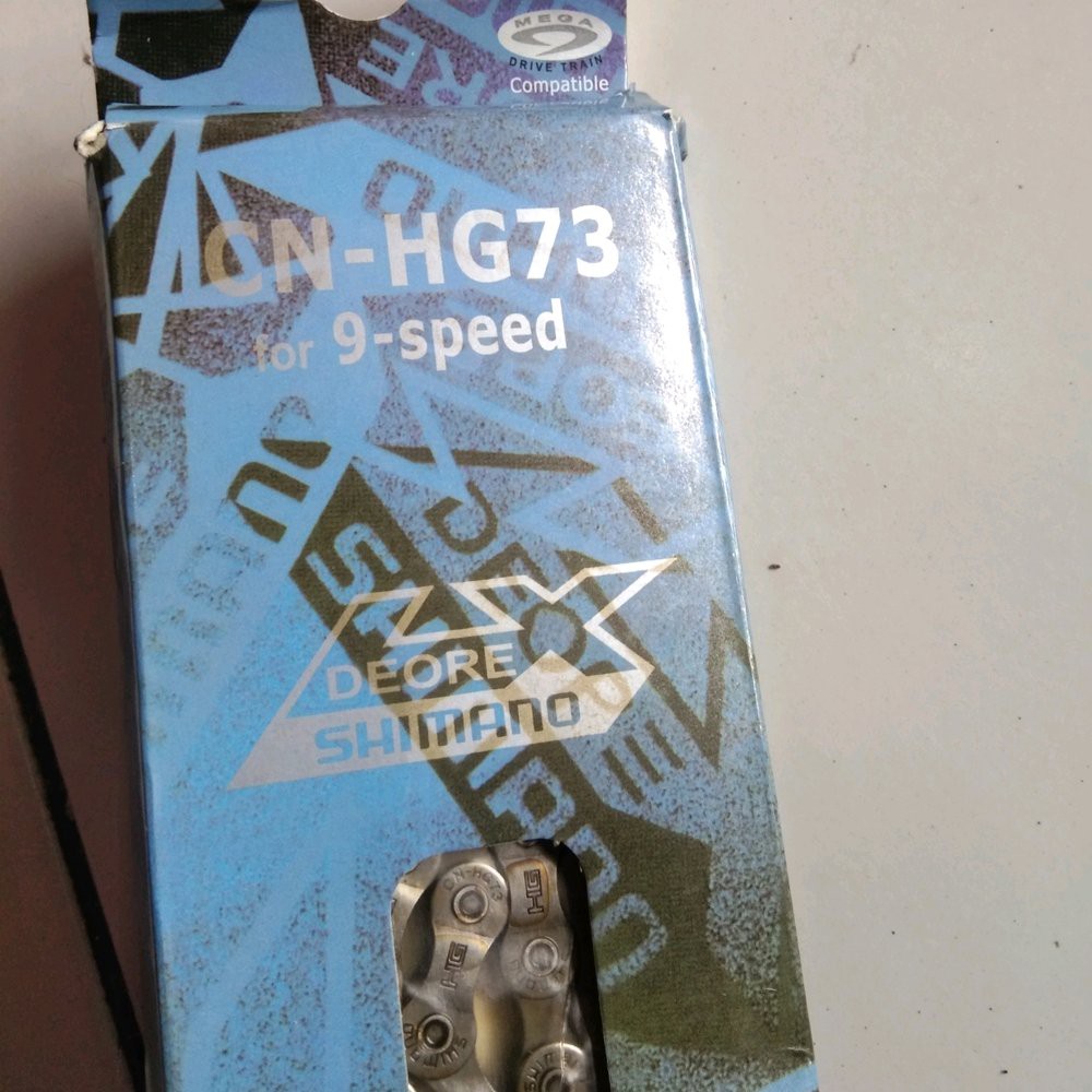 rantai sepeda 9speed shimano deore HG73 Terbaru