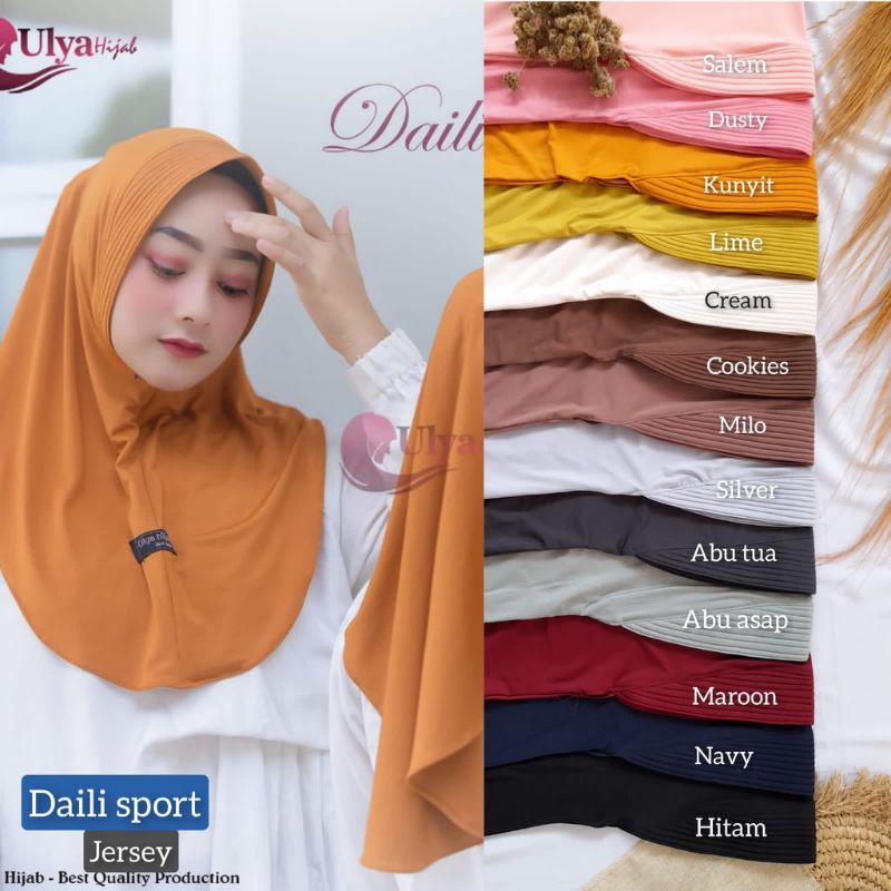 Hijab Sport/Hijab Jersey Daili Sport