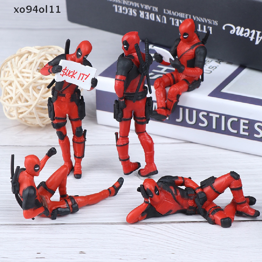 Xo Action Figure model Anime Marvel X-Men Deadpool Bahan PVC Untuk Koleksi