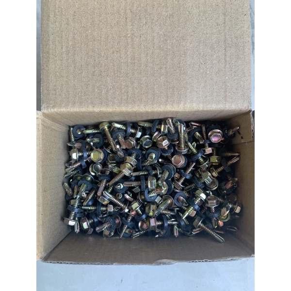 Baut Drilling 12 x 20 Kuning Isi 100 pcs