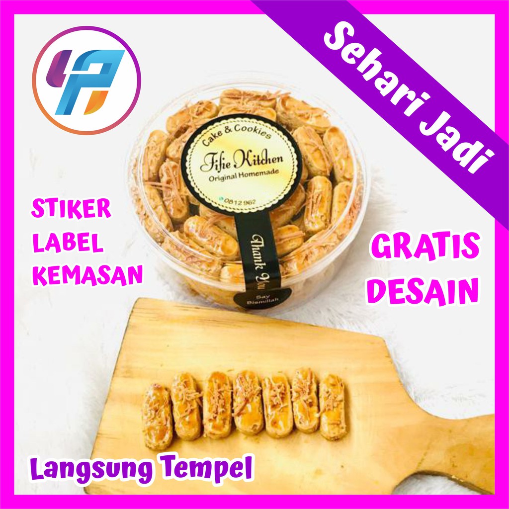 

Stiker Segel Kemasan / Stiker Seal Packaging Custom A3