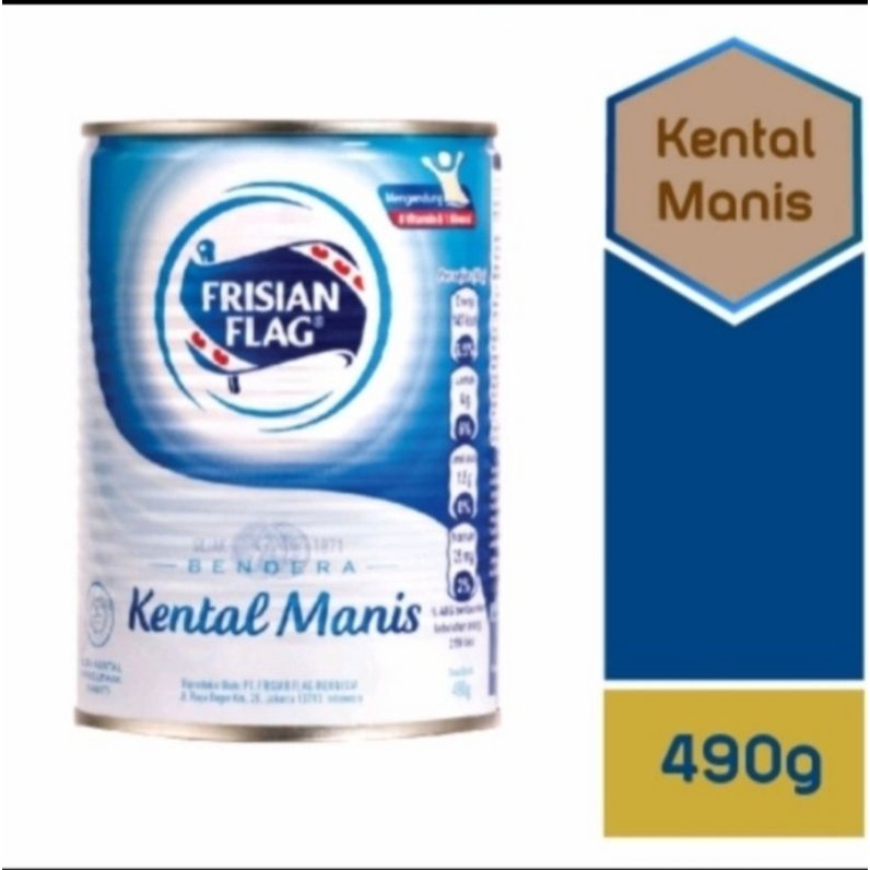 

Frisian Flag Bendera Kental Manis Kaleng 490 gr