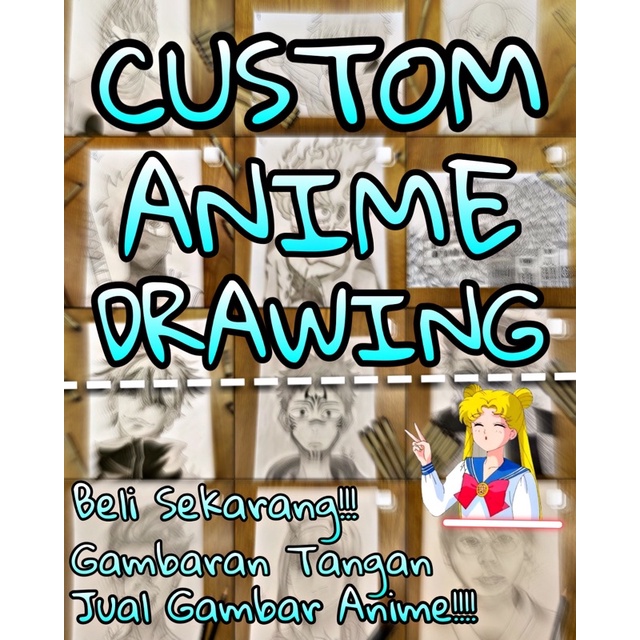 Jual Custom Anime Drawing | Shopee Indonesia