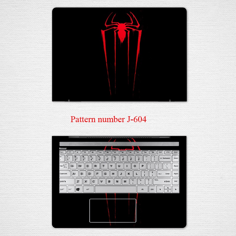 2 Pcs Stiker Pelindung Laptop UNIVERSAL Motif Marvel Ukuran 12 13 14 15.6 Inch Untuk ASUS GA502VivoBook14F TP470E M513 X513