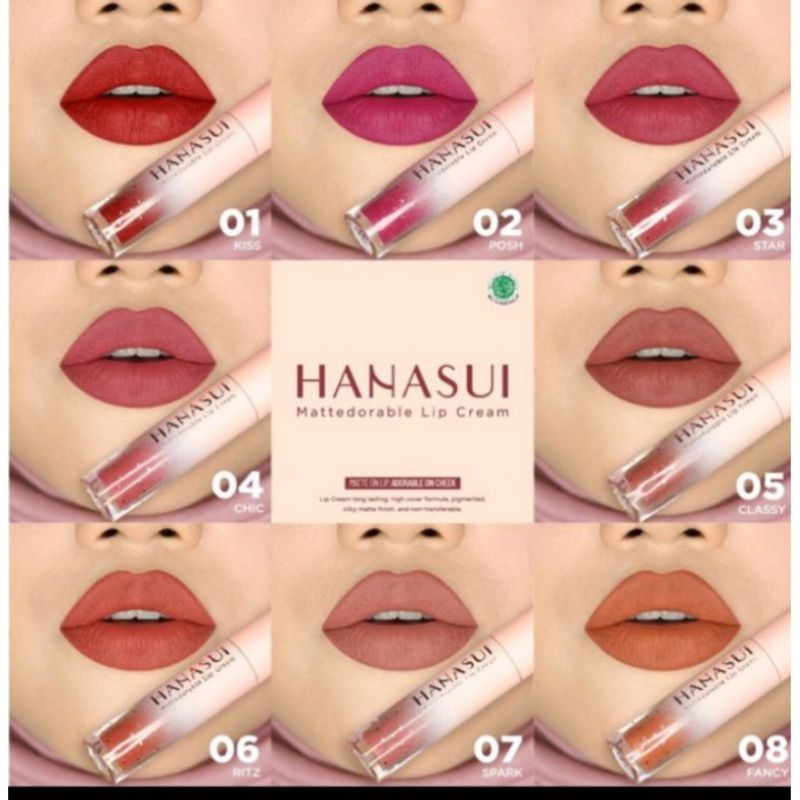 HANASUI MATTEDORABLE LIP CREAM