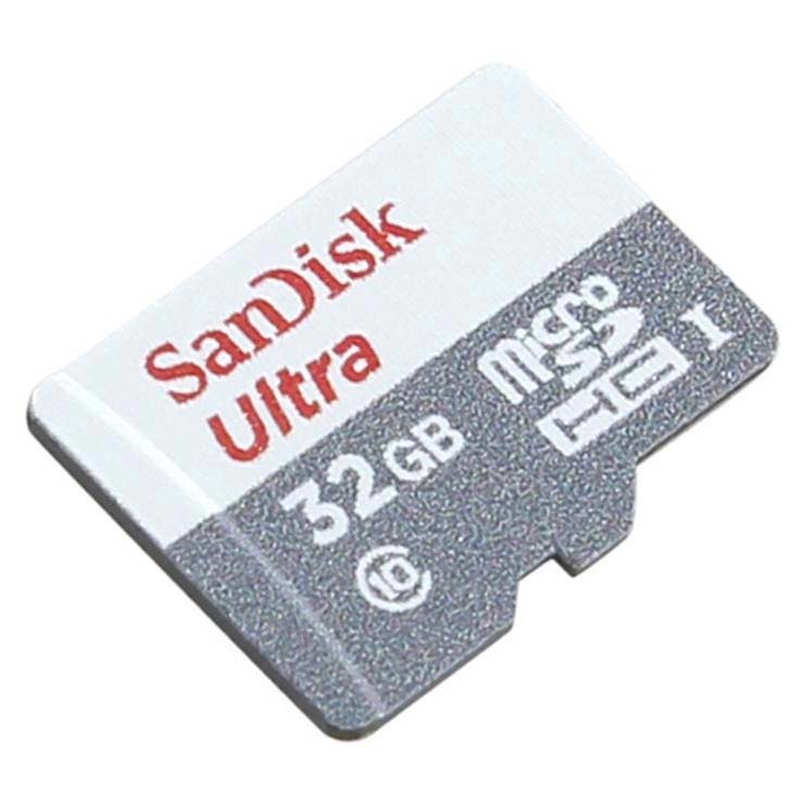 Kartu Memori SanDisk Ultra microSDHC Card UHS-I Class 10 (100MB/s) 32GB/64gb/128gb