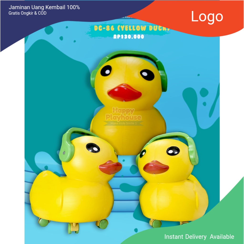 BEST SELLER BIG DUCK / BEBEK DORONG YELLOW DUCK/SEPEDA BEBEK/BEBEK BEBEKAN ANAK