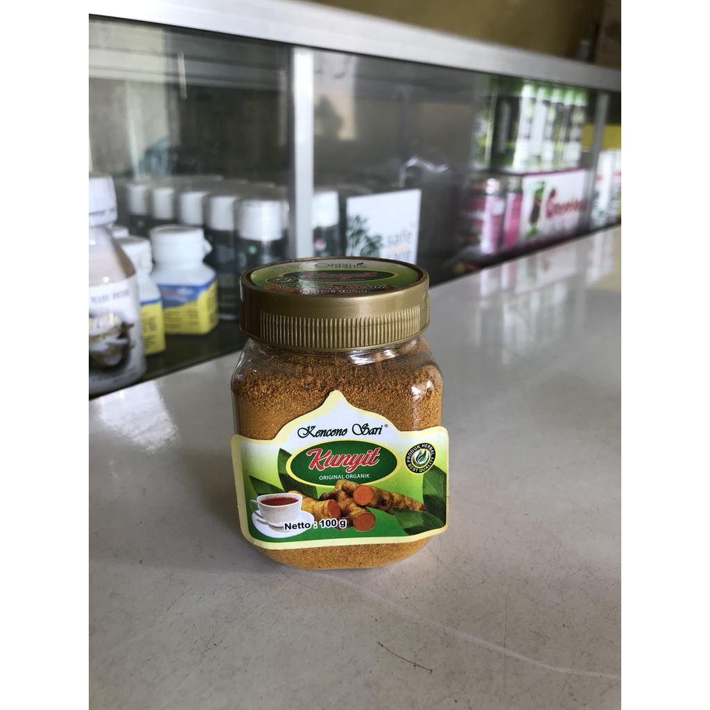 

Kunyit organik kencono sari | Jamu Kunyit Bubuk Original Organik Kencono Sari 100 gr 100% Asli