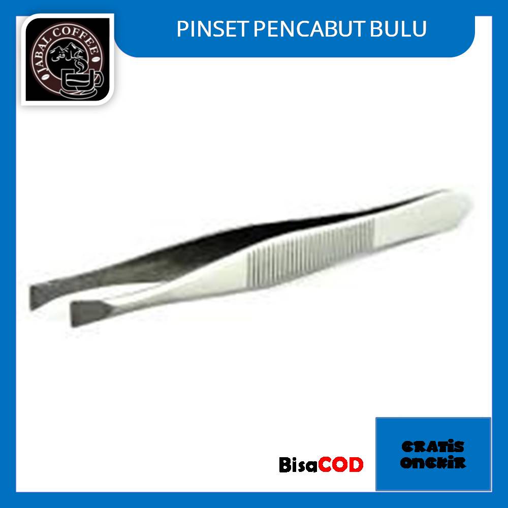 Pinset Cabut Bulu / Pinset Stainless / Pencabut Bulu / Penjepit Kode 08