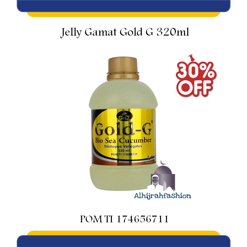 Jelly Gamat Gold G 320ml bukan Gamat Mitoha Gamat Luxor