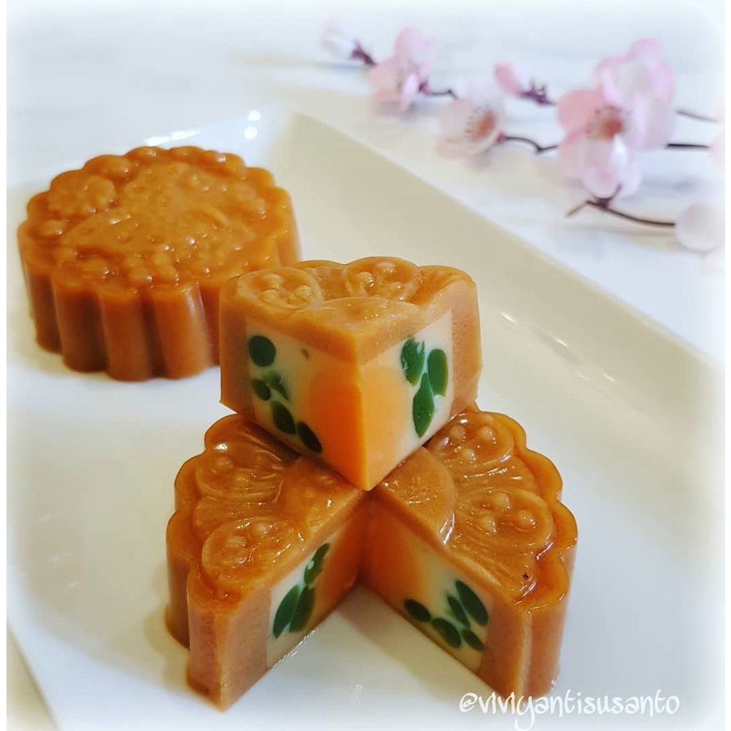 

Mooncake Jelly Puding Mooncake Kue Bulan Halal 100%