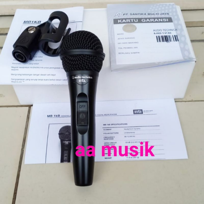 MIC VOCAL AUDIO TECHNICA MB-1KB ORIGINAL MICROPHONE MB1KB