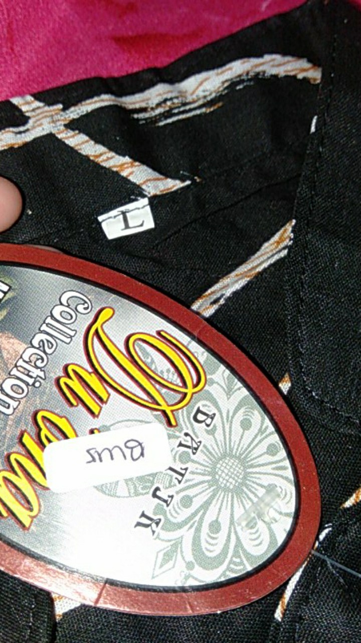 Atasan Batik Dolby Dolbi Dobby Doby Tenun Sutra Tulis Halus Katun Atbm Baron ,sarombit Atasan