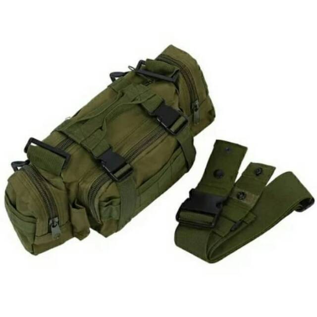 Tas pinggang tas selempang Army tas pria