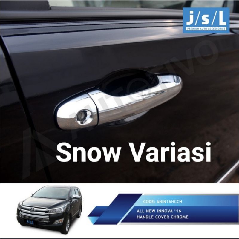 All New Fortuner paket outer handle garnis depan dan belakang chrome JSL