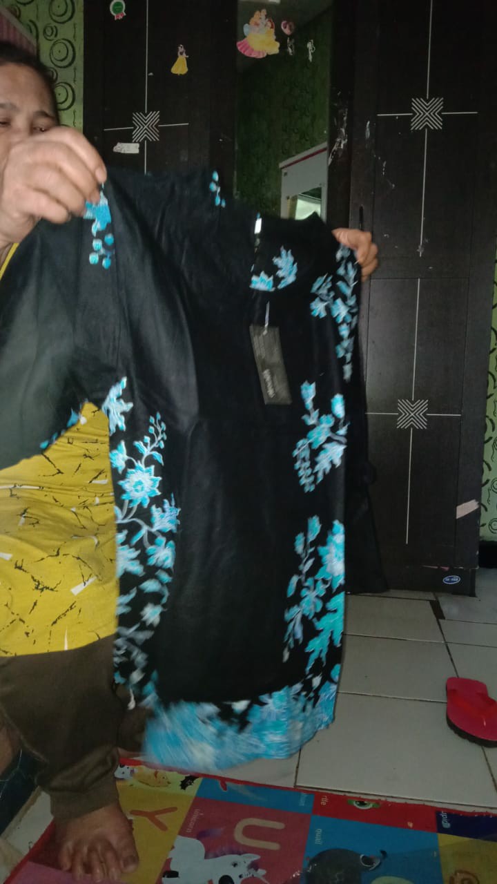 [ Terbaru ] Atasan Batik Wanita Kerja Kantor Ori Shabirah Batiksolo Blouse Blusebatik Batikmodern Xl
