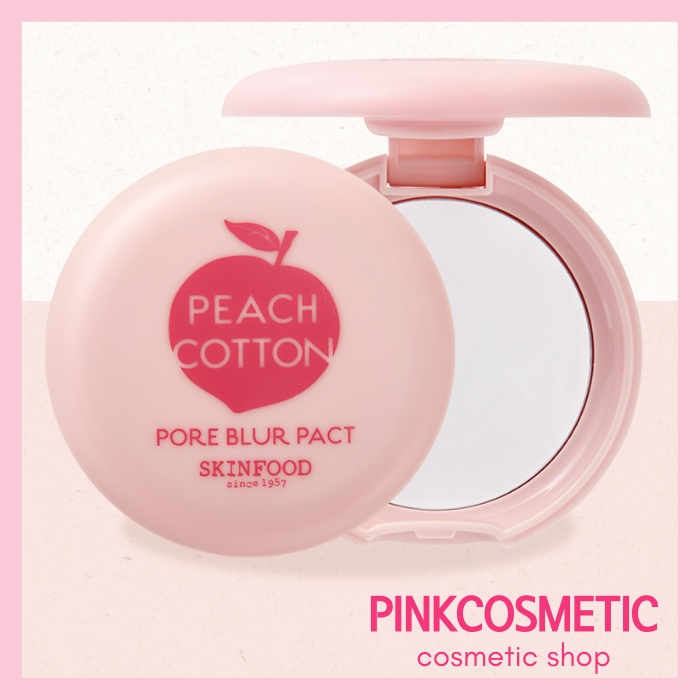 SKINFOOD Peach Cotton Pore Blur Pact 4g