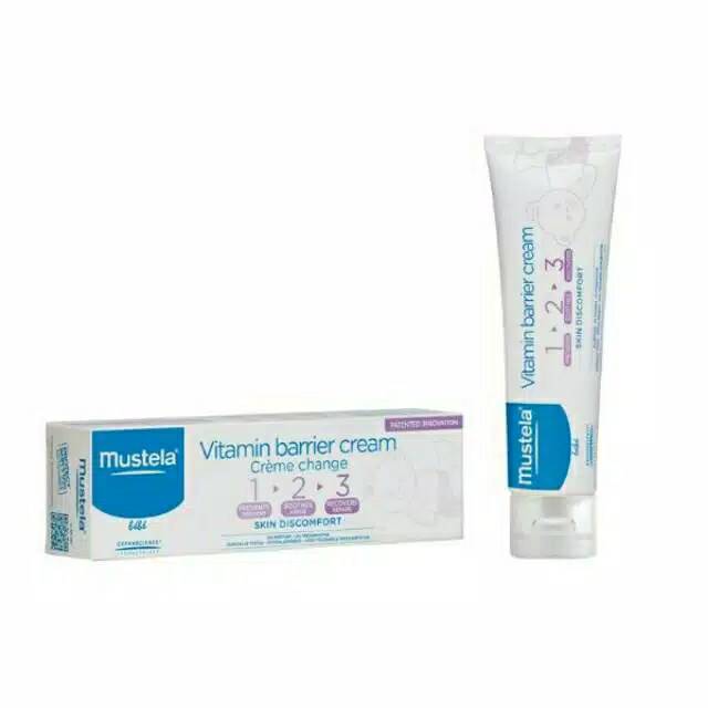 Mustela vitamin barrier cream diaper cream anak krim pantat anak 125ml 125ml