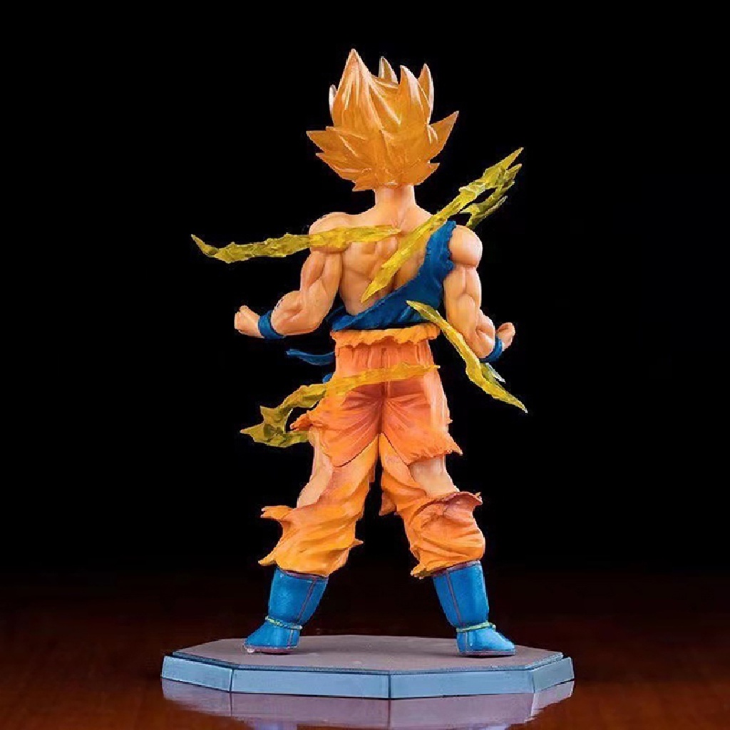 Action Figure Model Dragon Ball Goku Super Saiyan Untuk Koleksi