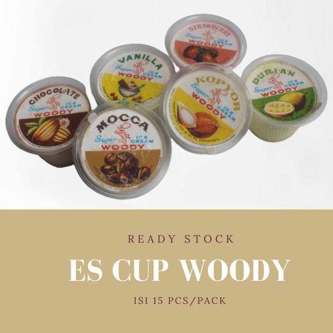 

ICE CREAM WOODY,ES KRIM CUP HARGA /PACK TERMURAH