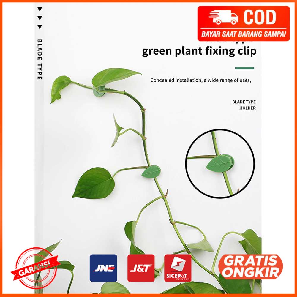 Klip Batang Tanaman Invisible Plan Vine Fixture 50 PCS