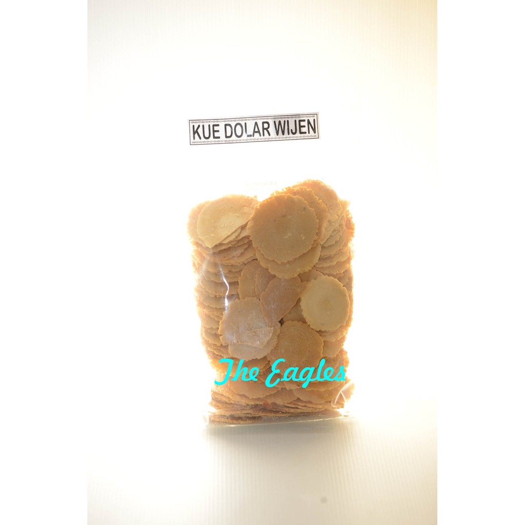 Kue roti kering DOLLAR wijen cap YU SRI OLEH khas SOLO 180gr renyah gurih nikmat murah