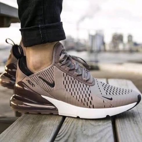 Best Quality Sepatu Pria Spesial► Sepatu Nike Air Max 270 Brown - Premium Import MURAH