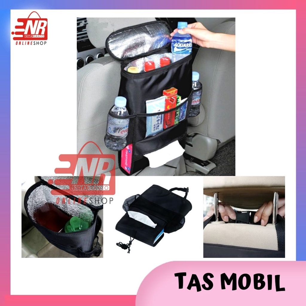 Tas mobil / Tas organizer mobil Tas penahan panas dan dingin mobil Cooler bag car