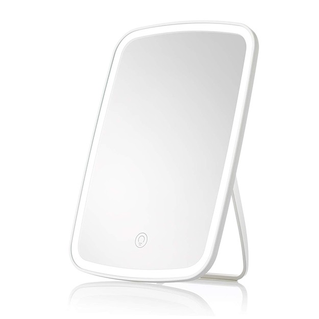 Lampu Cermin Xiaomi Jordan Judy Makeup Mirror LED Light Rechargeable Kaca Bercermin Portable Mirror