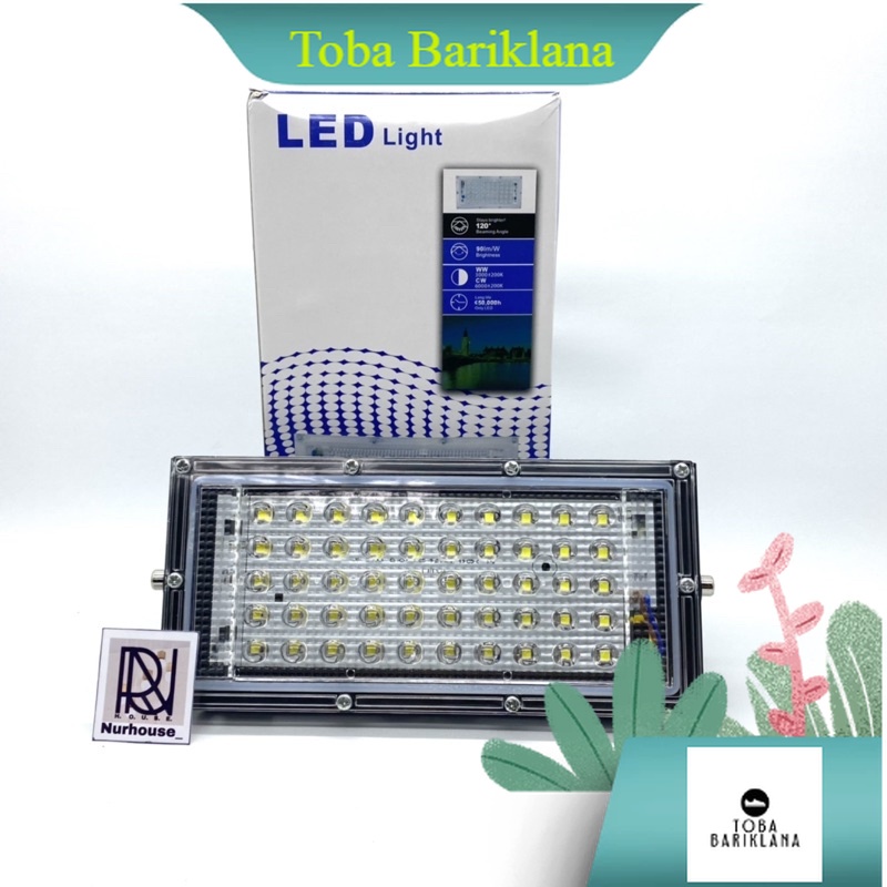 Lampu sorot Led 50 Watt Waterproof Ip67 Led Flood Light