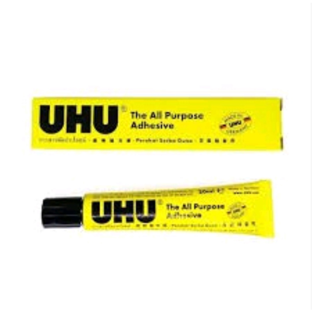 UHU All Purpose / Lem UHU / Lem Serbaguna / Perekat 20 ML ,60 ML ,125 ML