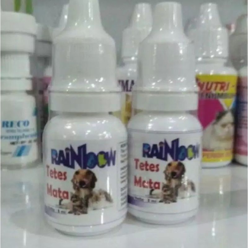 obat tetes mata anjing kucing&amp; kelinci rainbow 8ml