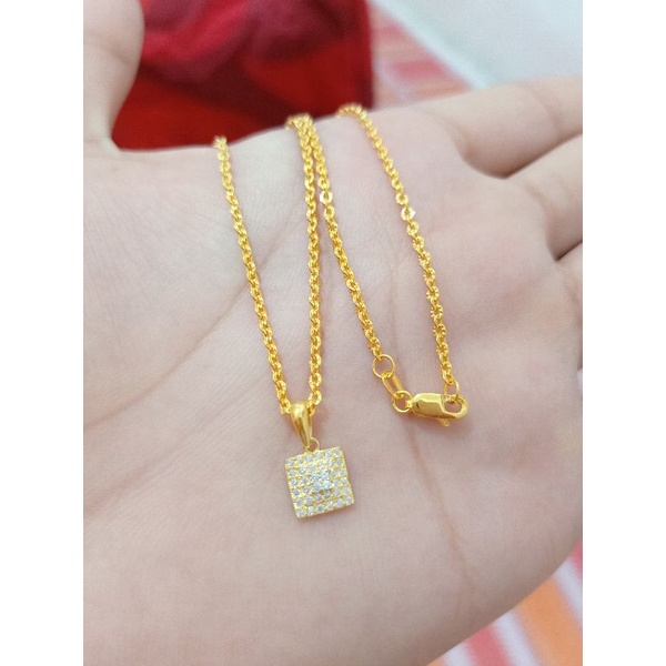 KALUNG ANAK DAN DEWASA PERAK 925 LAPIS MAS