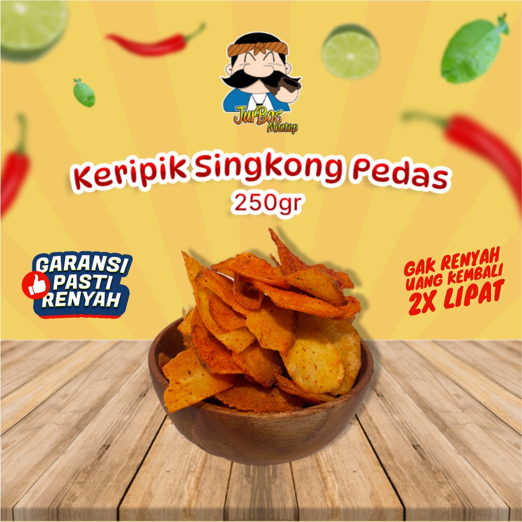 Keripik Singkong pedas
