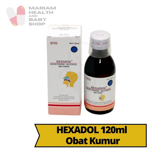 HEXADOL 120ml Obat Kumur