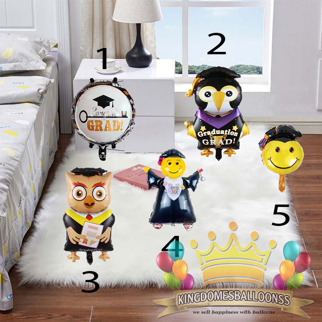 Balon Foil Happy Graduation | Wisuda