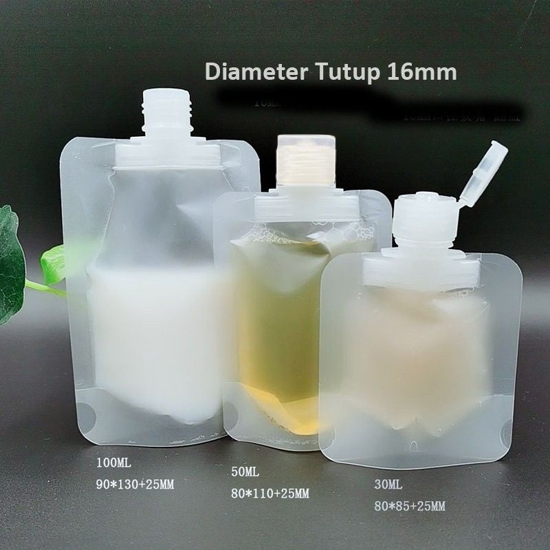 MM-184 Botol Refill Tempat Sabun Shampoo Lotion Travelling / Botol Refill Travel Plastik Tebal