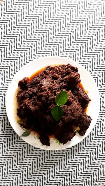

Rendang daging mama lis 500 gram asli padang