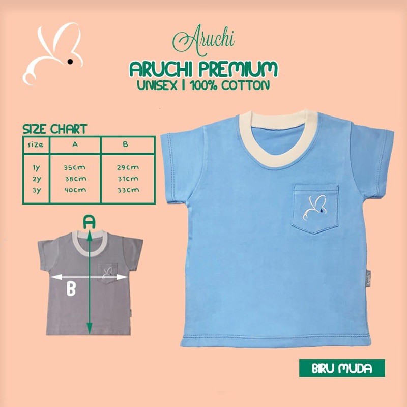Aruchi T-Shirt Premium  Unisex 1Pcs