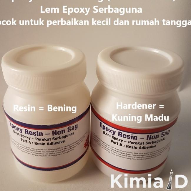 

✺ Epoxy Resin Non Sag - 400 Gr - Lem Epoxy Resin - Lem Material ❈