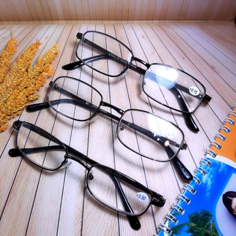 KACAMATA BACA BESI/ kacamata baca plus/ kacamata baca rabun dekat/ kacamata baca