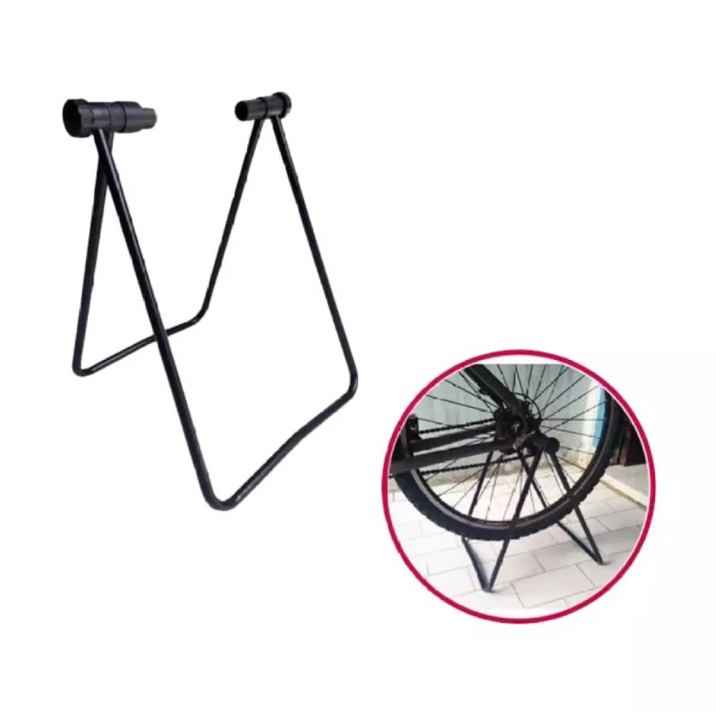 TERMURAH!!! Paddock Bike Stand U Type / Standar Sepeda Bisa Di Lipat / Jagrak Segitiga