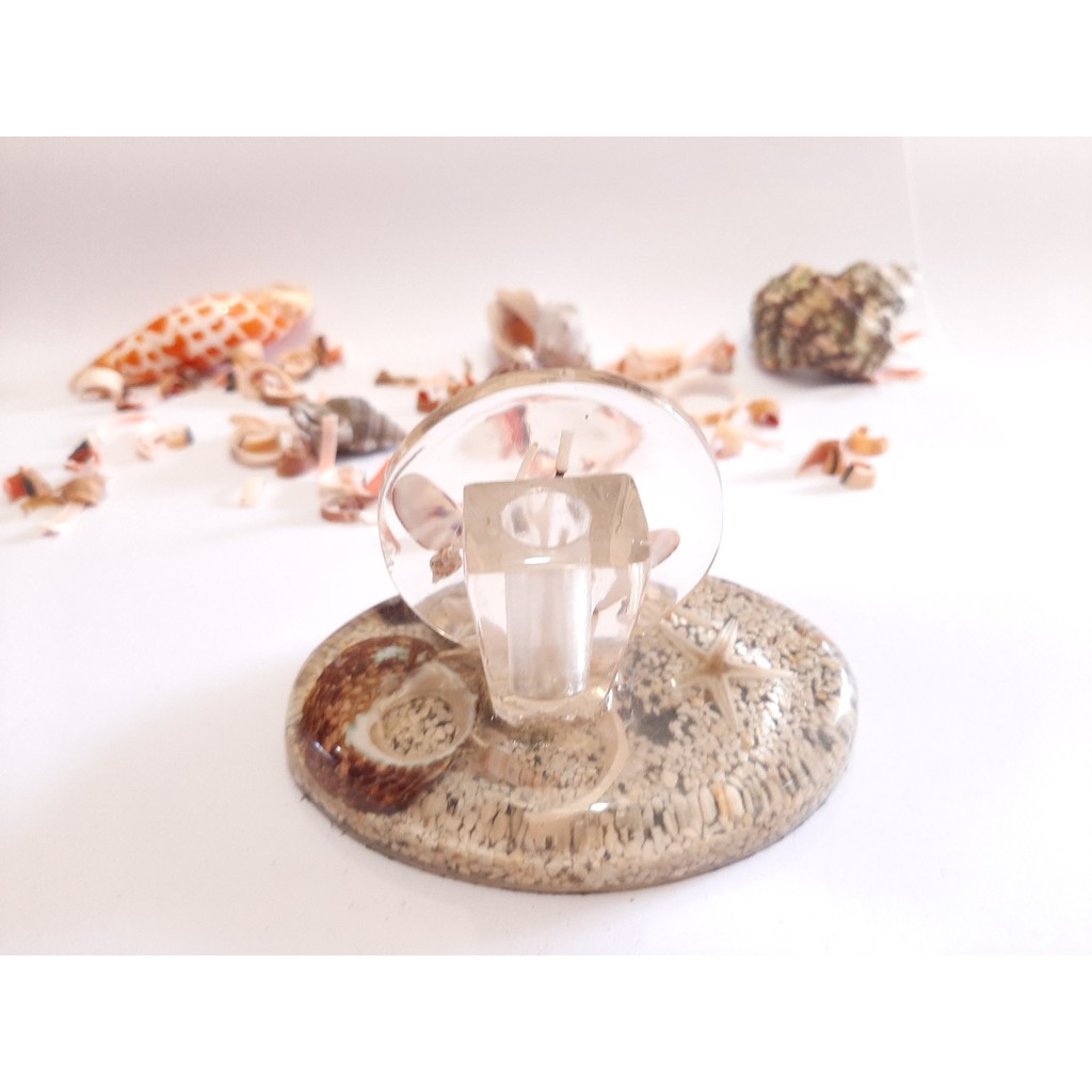 

KHARISMA KERANG - TEMPAT PENSIL RESIN KECIL PUTIH DARI KERANG TEMPAT PULPEN TEMPAT ALAT TULIS