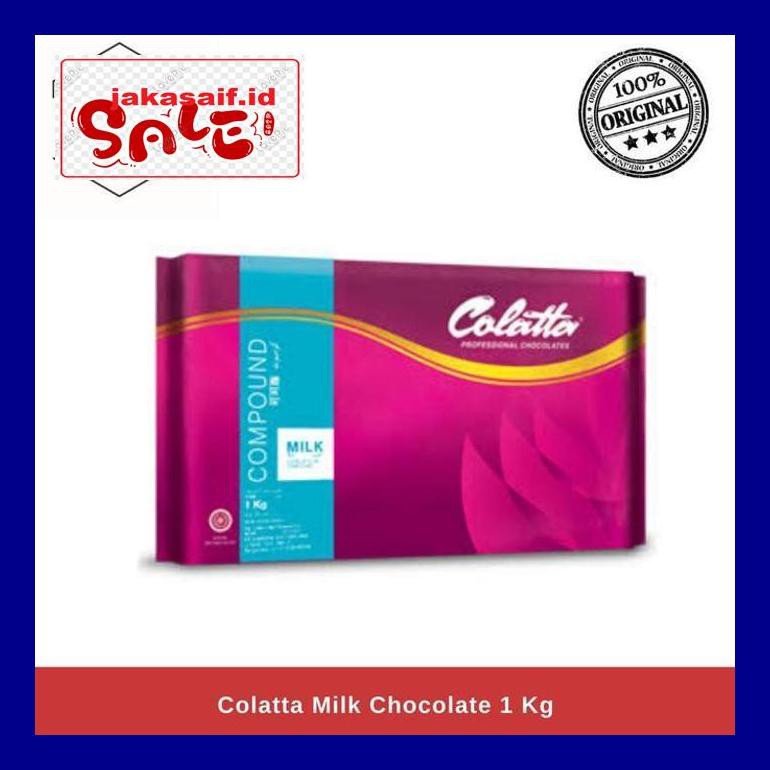 

Jak5D0Yh Colatta Milk Chocolate 1 Kg / Coklat Compound Milk D50Jaks