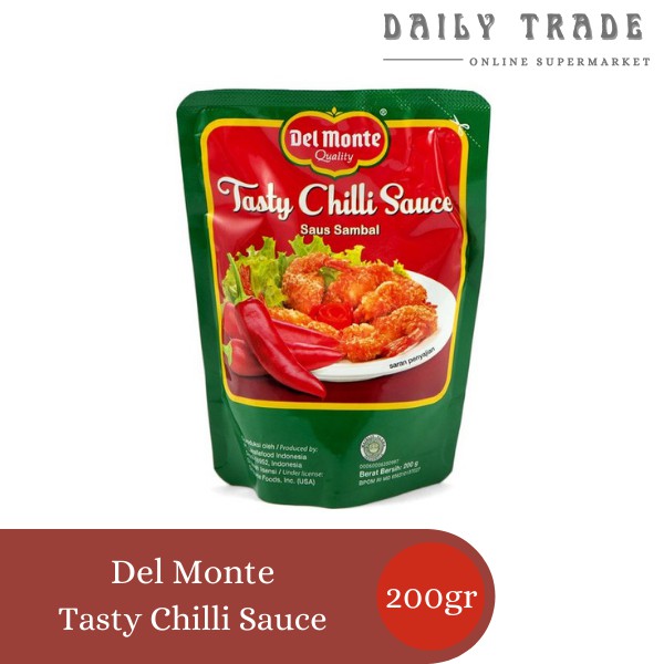 

Delmonte Tasty Chilli Sauce - Saus Sambal 200ml