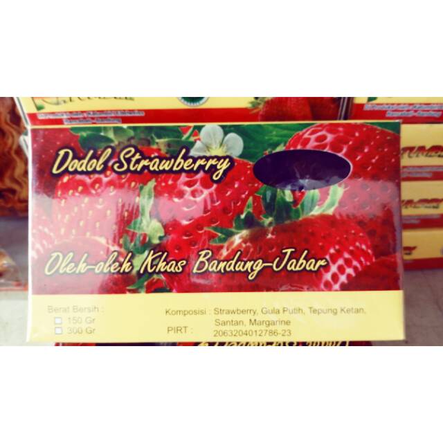 

Dodol Strawberry Khas Bandung Selatan