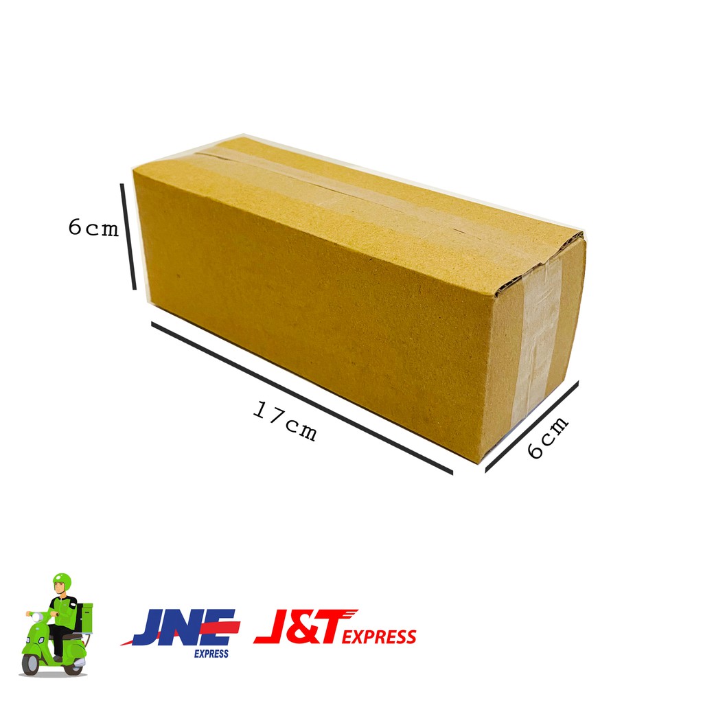 

Kardus Polos Baru uk. 17x6x6 cm