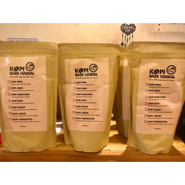 

Kopi Babe Haikal - Kopi Jeruk